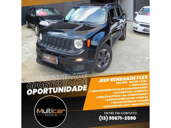 JEEP RENEGADE 1.8 16V FLEX 4P AUTOMÁTICO